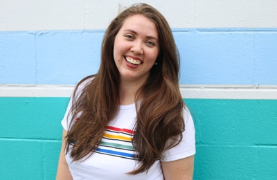 Staff Spotlight: Hanna King Graphic Designer 1 Sock - Design